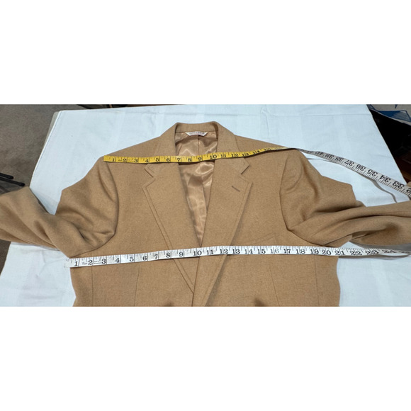 Vtg J.B. BRITTON Men's Camel USA Sport Coat Jacket Blazer Sz 42R - Picture 6 of 11